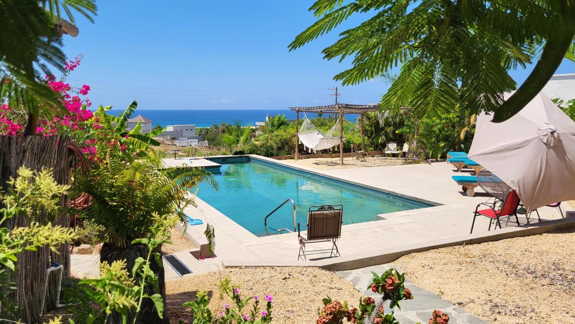 Casa Flores Casitas Todos Santos Bagian luar foto